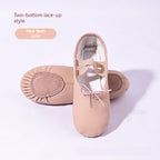 Soft-Sole PU Leather Ballet Shoes – Unisex