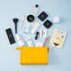 Makeup bags set,Large capacity gym cosmetic bag, PU waterproof cosmetic storage bag, 3pcs a set, makeup bag organizer for College Dorm Camp Gym