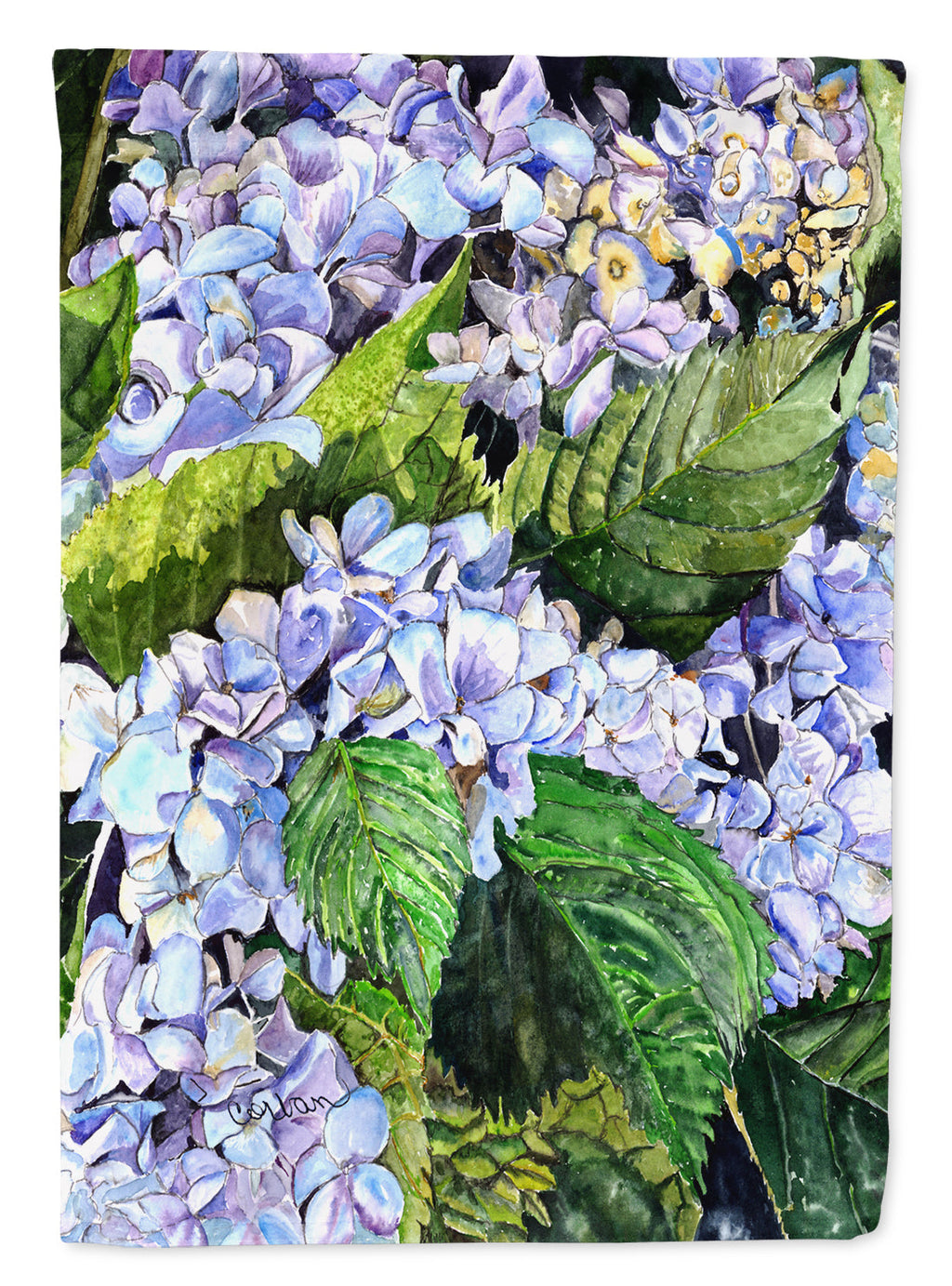Hydrangea  Garden Flag – Decorative Outdoor Yard Flag