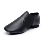 Genuine Leather Jazz Dance Practice Shoes – Soft Sole, Women & Kids