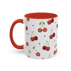 Cherry Berry Cozy Cottage Style Coffee Mug