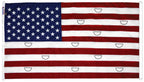 AerialVent™ Ventilated Polyester American Flag for Aerial Display | Made in USA