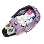 Gym Bag with Wet/Dry Separation - Travel Ready