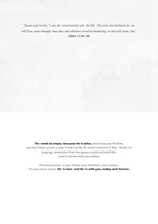 'The Empty Tomb' Easter Greeting Card