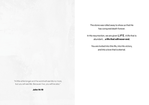 'Life Eternal' Easter Greeting Card
