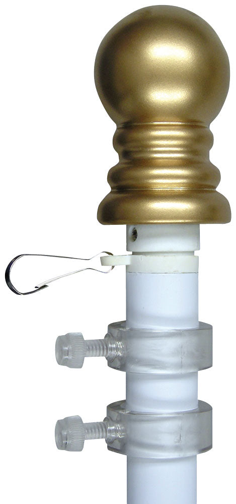 Tangle-Free Aluminum Flagpole for Outdoor Display