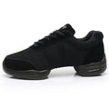 Women's Breathable Mesh Jazz Dance Shoes - Lightweight Lace-Up Sneakers for Modern Dance, Fitness & Square Dancing
