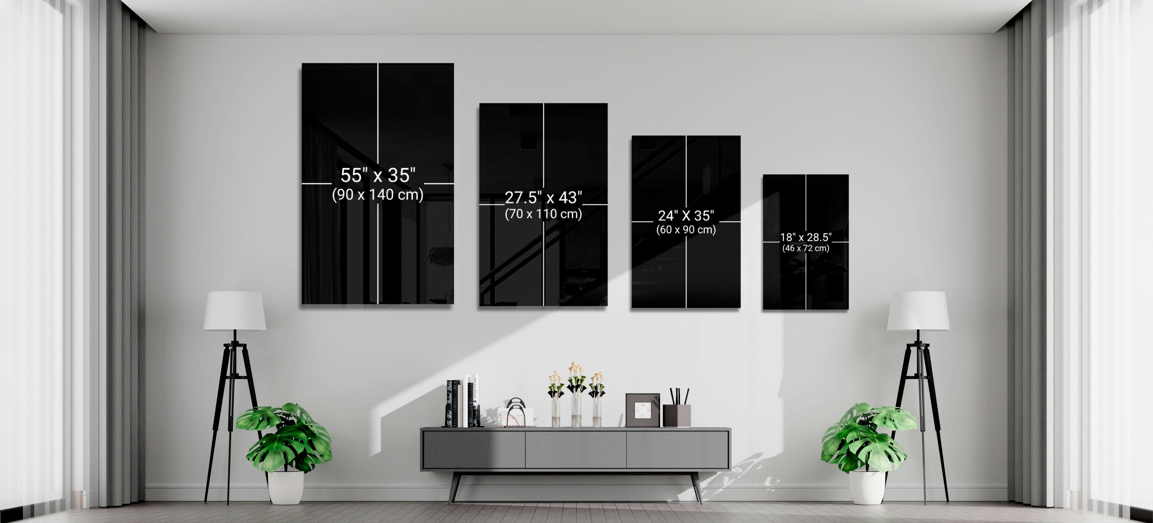 Ballerina Glass Wall Art