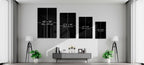 Ballerina Glass Wall Art