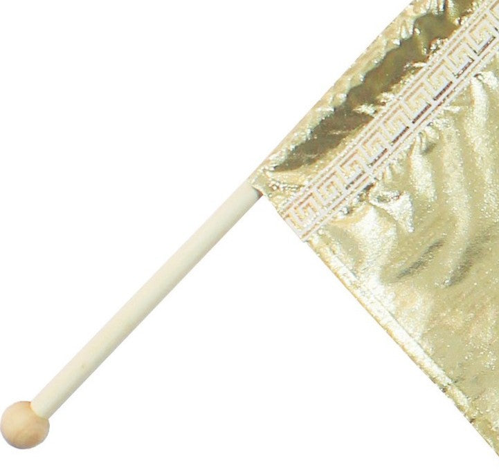 Large Gold Flag