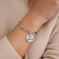 Even If Daniel 3 18 Faith Charm Bracelet Stainless Steel Expanding Bangle Christian Scripture Jewelry