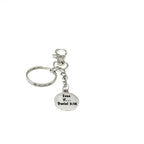 Even If Daniel 3 18 Faith Charm Clip On Keychain Stainless Steel Christian Scripture Gift