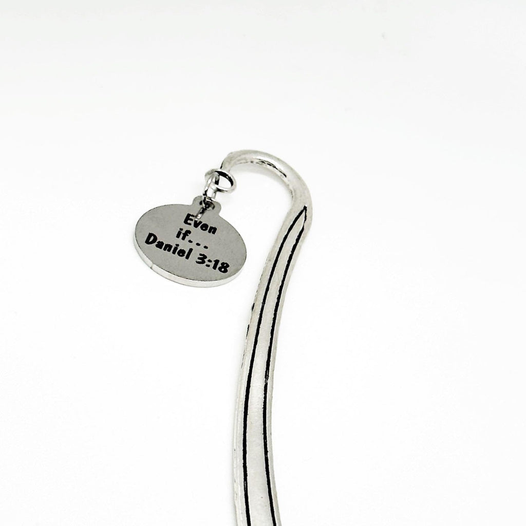 Even If Daniel 3 18 Charm Bookmark Christian Scripture Shepherd Hook Bookmark Faith Bible Verse Gift