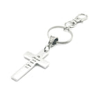 By His Wounds We Are Healed Isaiah 53 5 Cross Keychain Christian Scripture Faith Gift