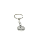 Even If Daniel 3 18 Faith Charm Keychain Stainless Steel Christian Scripture Keyring Gift