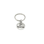 Even If Daniel 3 18 Faith Charm Keychain Christian Scripture Keyring Gift