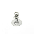 God Is All You Need John 14 8 Clip On Charm