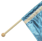 Large Light Blue Flag