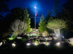 Quadruple-Row Solar Flagpole Top Light | 136-LED High-Output Flag Illumination