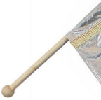 Large Silver Flag